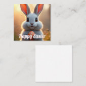 Happy Easter Bunny in the Magic of Spring ノートカード (正面/裏面)