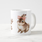 Happy Easter Bunny Mug ジャンボコーヒーマグカップ (正面右)