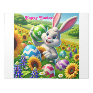 Happy “Easter Bunny” Notepad  ノートパッド