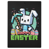Happy Easter Bunny Pixel Game  クリップボード (裏面)