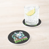 Happy Easter Bunny Pixel Game  コースター (側面)