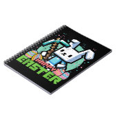 Happy Easter Bunny Pixel Game  ノートブック (左側)