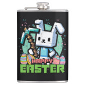 Happy Easter Bunny Pixel Game  フラスク (正面)