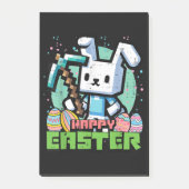 Happy Easter Bunny Pixel Game  ポストイット (正面)