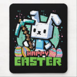 Happy Easter Bunny Pixel Game  マウスパッド<br><div class="desc">Happy Easter Bunny Pixel Game</div>
