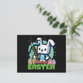 Happy Easter Bunny Pixel Game  招待状 (スタンド正面)