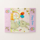 Happy Easter Bunny Puzzle ジグソーパズル (横)