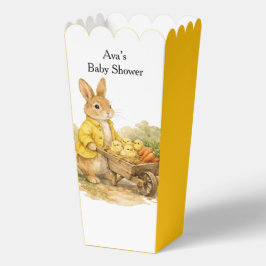 Happy Easter Bunny Rabbit Baby Shower フェイバーボックス