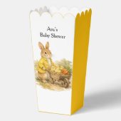 Happy Easter Bunny Rabbit Baby Shower フェイバーボックス (正面)