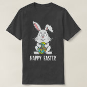 Happy Easter Bunny Rabbit Egg Hunt Christian Holid Tシャツ (デザイン正面)