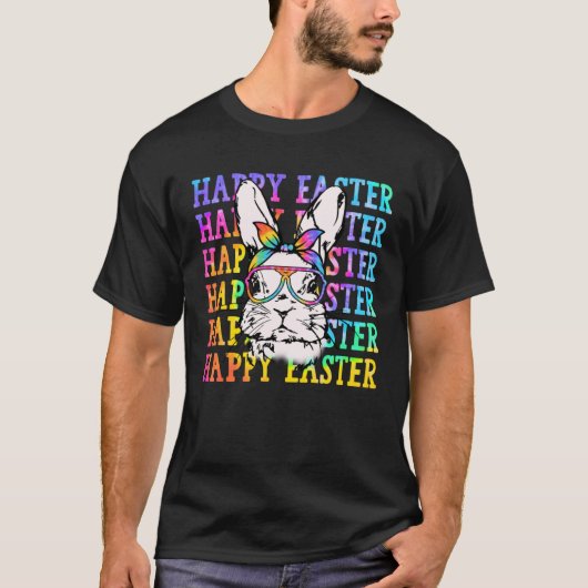 Happy Easter Bunny Rabbit Face  Easter Day Women G Tシャツ (正面)