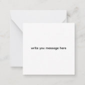 “Happy Easter Bunny Selfie Note Card – Cute Family ノートカード (裏面)