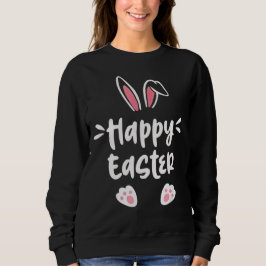 Happy Easter Bunny Spring Easter Egg Easter スウェットシャツ