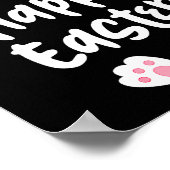 Happy easter bunny spring easter egg easter menHap ポスター (角)