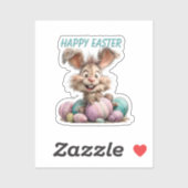 Happy Easter Bunny Sticker シール (シート)