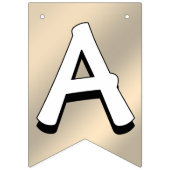 Happy Easter Bunting Banner Easter Bunny Decoratio バンティングフラッグ (第3の旗)