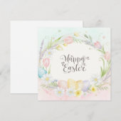 Happy Easter Card シーズンカード (正面/裏面)