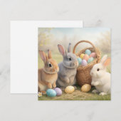 Happy Easter Card シーズンカード (正面/裏面)