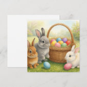 Happy Easter Card シーズンカード (正面/裏面)