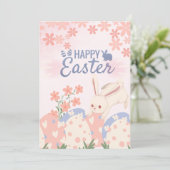 Happy easter card  シーズンカード (スタンド正面)