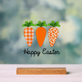 Happy Easter Carrot Cute Easter T-Shirt アクリルサイン (ニュートラル)