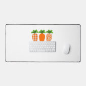 Happy Easter Carrot Cute Easter T-Shirt デスクマット (キーボード&マウス)