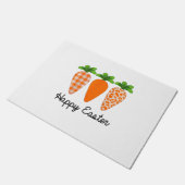 Happy Easter Carrot Cute Easter T-Shirt ドアマット (アングル)