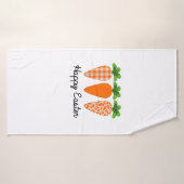 Happy Easter Carrot Cute Easter T-Shirt バスタオル (バスタオル)