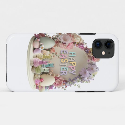 Happy Easter Case-Mate iPhoneケース (裏面(横))