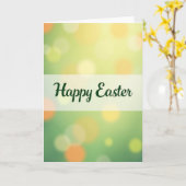 Happy Easter Celebration Card カード (黄色い花)