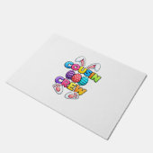 Happy Easter Cousin Crew Bunny Family Matching Eas ドアマット (アングル)