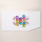 Happy Easter Cousin Crew Bunny Family Matching Eas バスタオル (バスタオル)