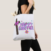 happy easter cross tote bag トートバッグ (クローズアップ)