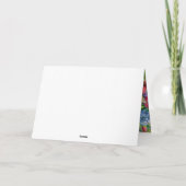 Happy Easter Cute Cats Holiday Greeting  カード (裏面)