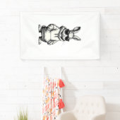 happy easter day bunny easter boys kids girls teen 横断幕 (インサイチュ)