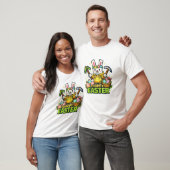 Happy Easter Day Bunny Egg Gamer Video Game Kids M Tシャツ (ユニセックス)