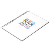 Happy Easter Day Funny School Bus Driver Life Happ ノートブック (左側)