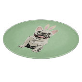 Happy Easter, dog カッティングボード (角)