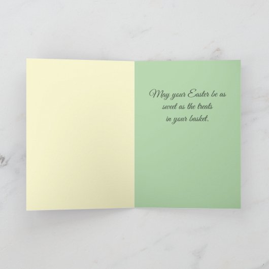 Happy Easter, dog カード (内部)