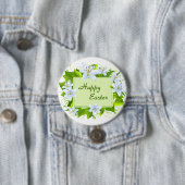 Happy Easter, Easter Lilies 缶バッジ (インサイチュ)