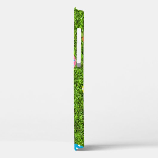 happy Easter Egg Bunny rabbit kawaii grass Case-Mate iPhoneケース (裏面 / 左)