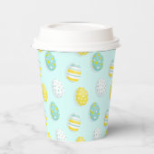 Happy Easter Egg Pattern  紙コップ (左)