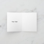 Happy Easter Eggs Festive Pattern ノートカード (内部)