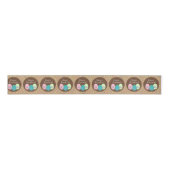 Happy Easter Eggs Polkadots Gift Wrap Ribbon グログランリボン (正面)