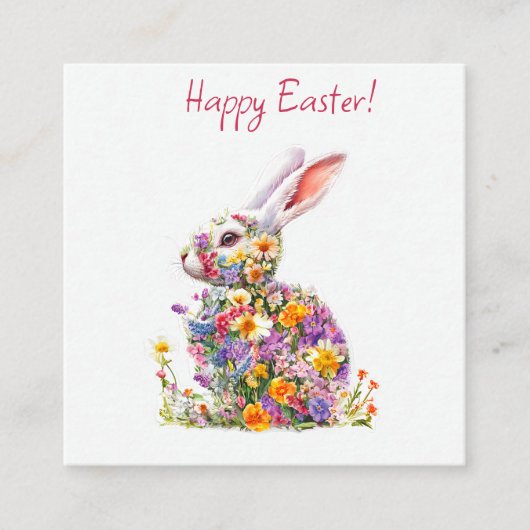 Happy Easter Enclosure Card エンクロージャーカード (正面)