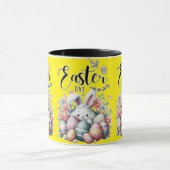 Happy Easter, enjoy with your family マグカップ (中央)