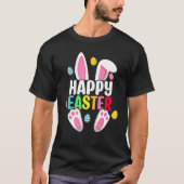 Happy Easter Family Matching Easter Day Bunny Egg  Tシャツ (正面)