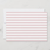 Happy Easter Family Photo Collage Pink 招待状 (裏面)