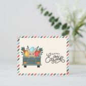 Happy Easter Farmers Market Postcard シーズンポストカード (スタンド正面)