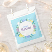 Happy Easter Flowers and Eggs  フェイバーバッグ (クリップ留めされた状態)